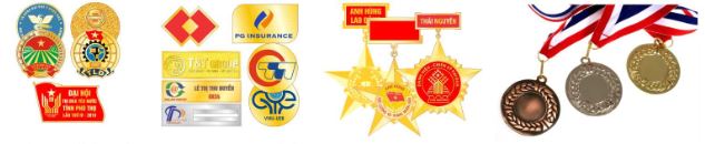 Huy hiệu, huy chương, kỷ niệm chương